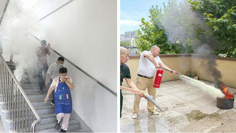 浙農(nóng)市集錢塘公司開展半年度消防技能培訓及演練活動