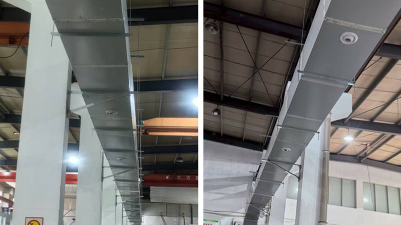 新光公司包材車間降溫技改項(xiàng)目成效顯著