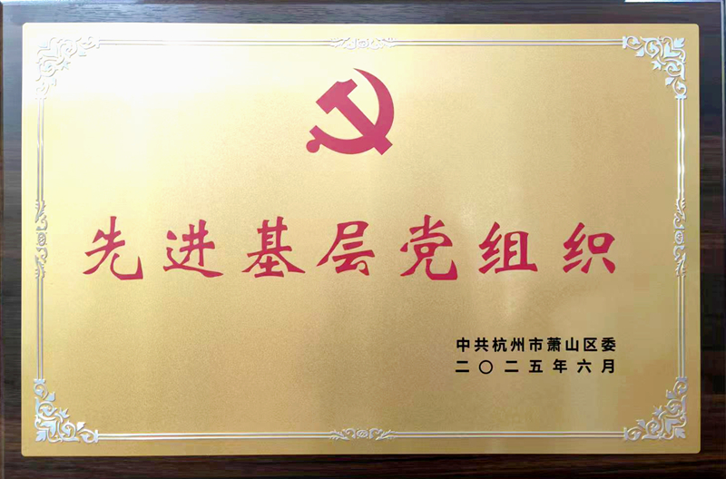 新光公司黨支部榮獲&ldquo;蕭山區(qū)先進(jìn)基層黨組織&rdquo;稱(chēng)號(hào)